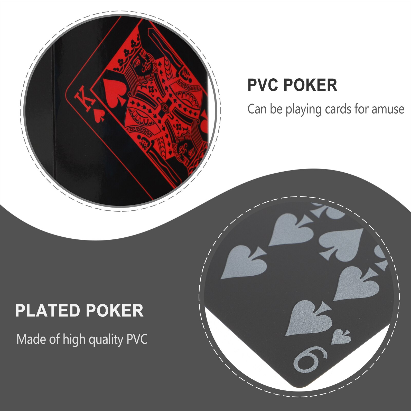 2 Boxes Waterproof Poker Cards Magician Trick Cards