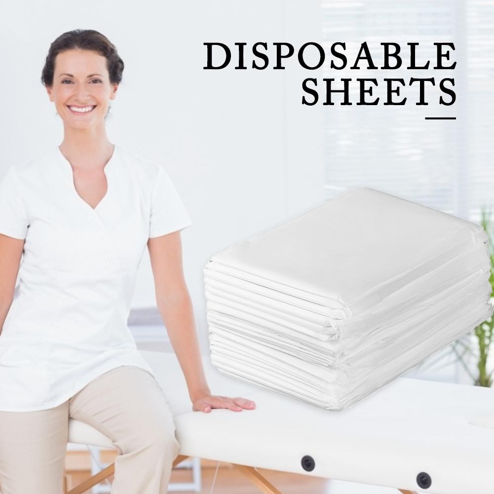 100PCS Disposable Massage Table Sheet Spa Bed Sheets Waterproof Thick Bed Cover For Beauty Salon Massage Beds Home Couch Cover
