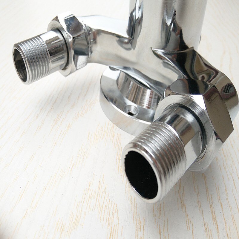 Triangle shower faucet surface mounted shower mixing valve alloy cold and shower faucet water heater mixing