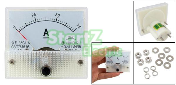 0-10 milliampère 85C1-A Analoge Panel Meter Ampère... – Vicedeal