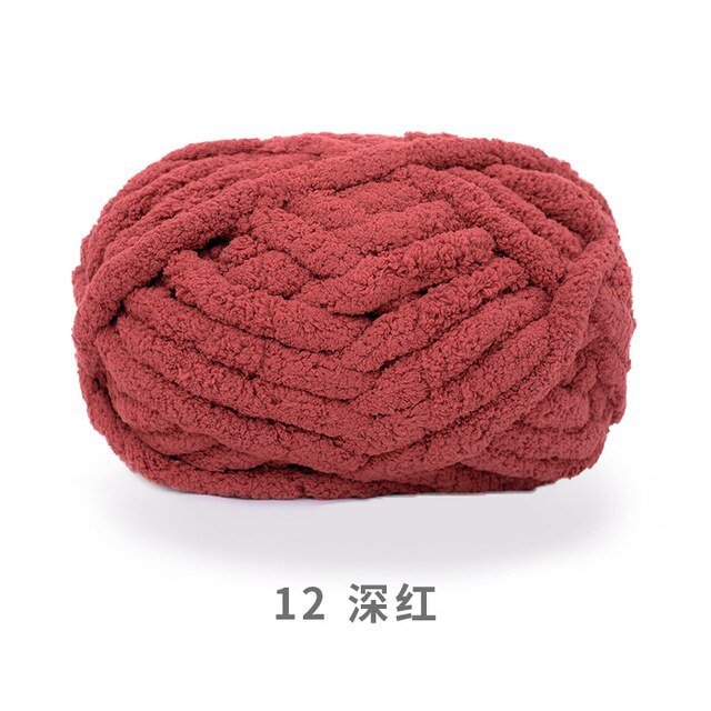 226g/Ball Super Dicke Wolle klobig Garn Filz Wolle umherziehen Garn Hand-gestrickte Kappe Decke Kissen Haustier Nest Häkeln Garn: 12