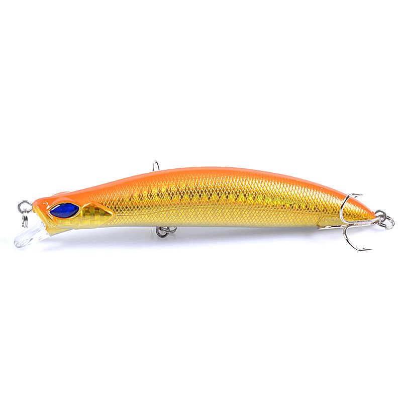 12.4 cm/14.4g Rudra Harde Vissen Lokken Minnow Aas Kunstmatige Aas Lokken Swimbait Wobbler duiken 0.5 m- 2.1m Crank aas Minnows: Color-5