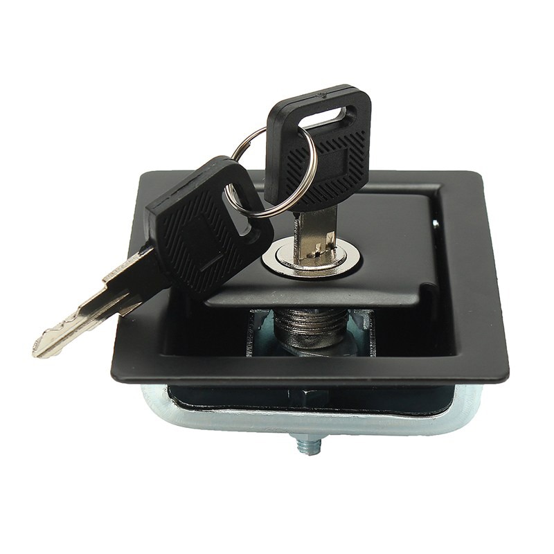 Bouton de poignée de verrouillage pour porte de voiture, camping-Car, Type traction, panneau de porte