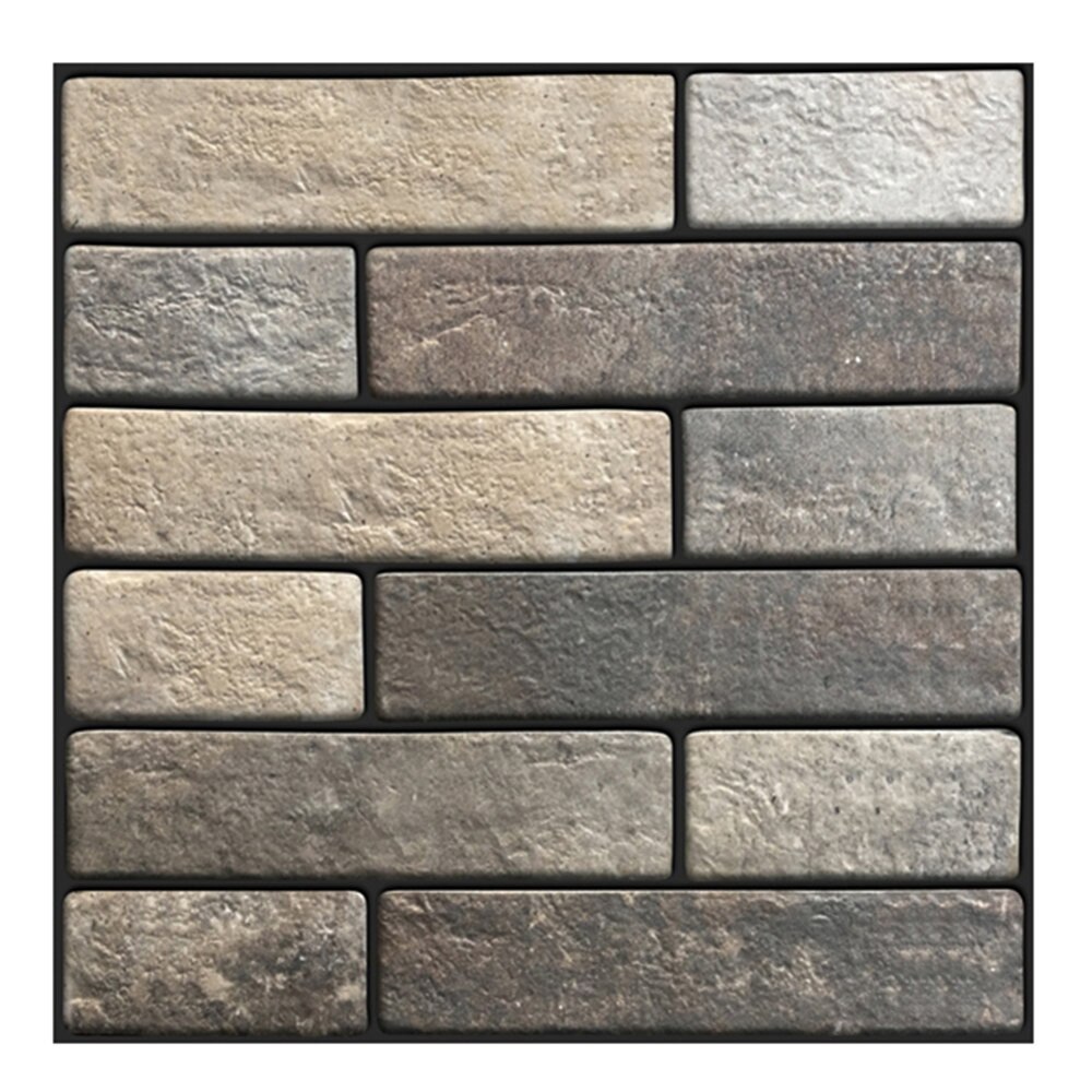 3D Wallpaper Wall Sticker Wall Decor Embossed Brick Simulation Tile Wall Sticker Household Arrivals Best Selling: D