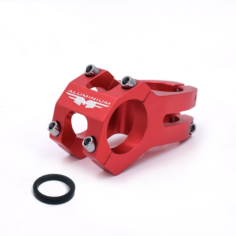 Vástago de manillar de bicicleta Enduro de alta resistencia ligero 31,8mm * 45mm CNC vástago mecanizado para bicicleta de montaña XC AM MTB