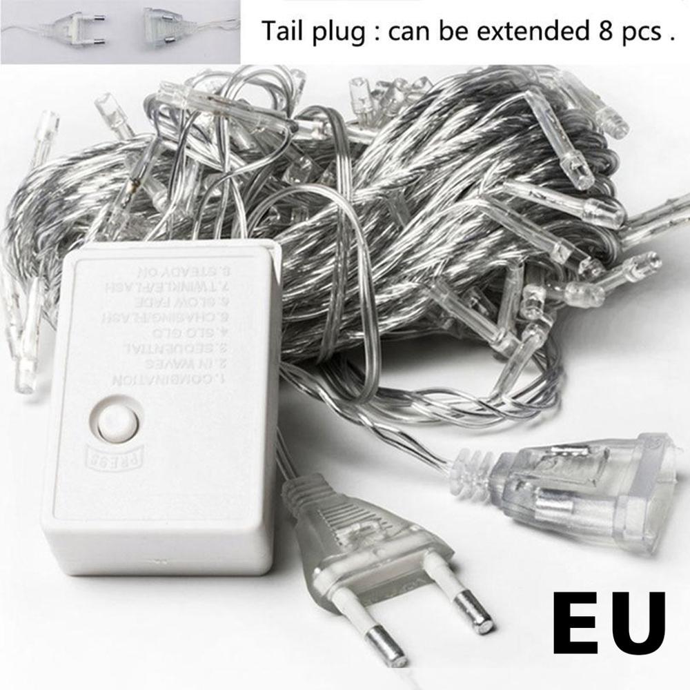 LED Vorhang Eiszapfen Licht Garten führte Weihnachten Lichterketten für Outdoor