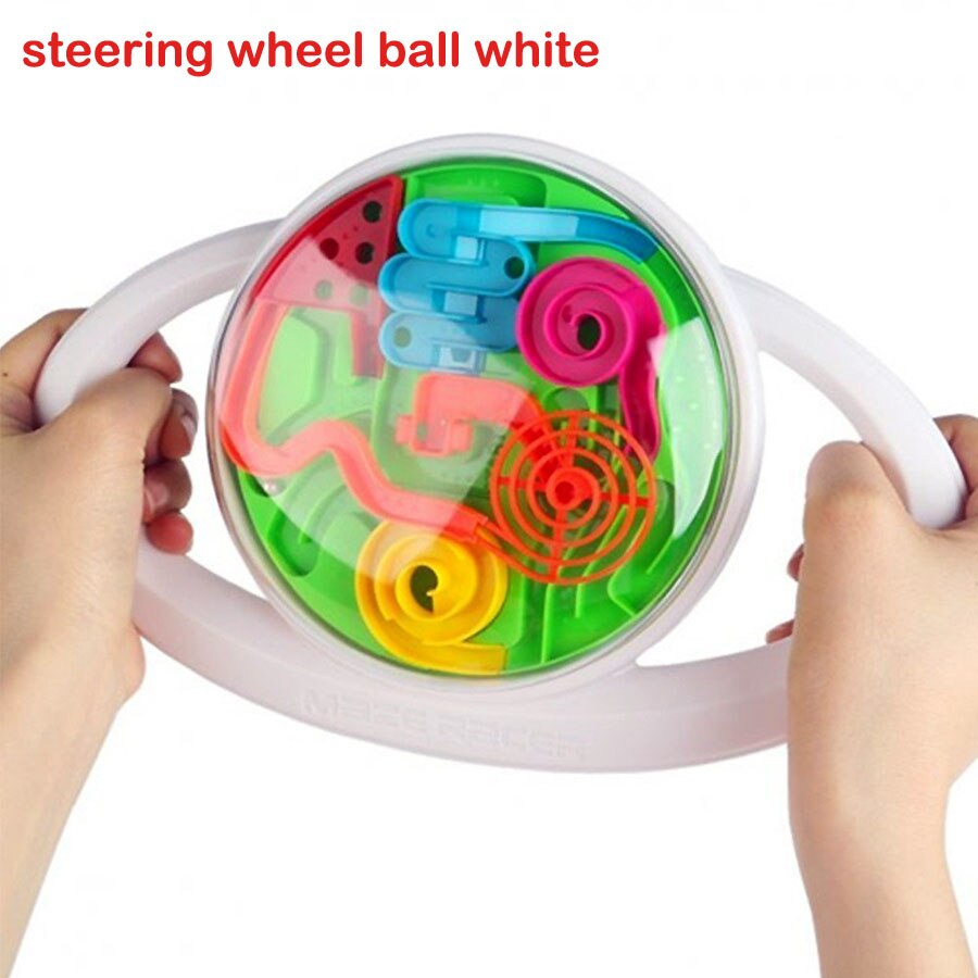 3D Di Puzzle Magico Labirinto Perplexus Interattivo Gioco del Labirinto, 99-299 Sfide IQ Balance giocattoli Educativi per Bambini e Adulti: steering wheel ball2