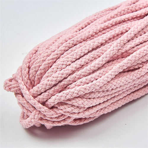 Corde en coton torsadée décorative artisanale, 10yards, 5mm, pour décoration faite à la main, lanière de bricolage, cordon de fil Ficelles Couleurs: Terne