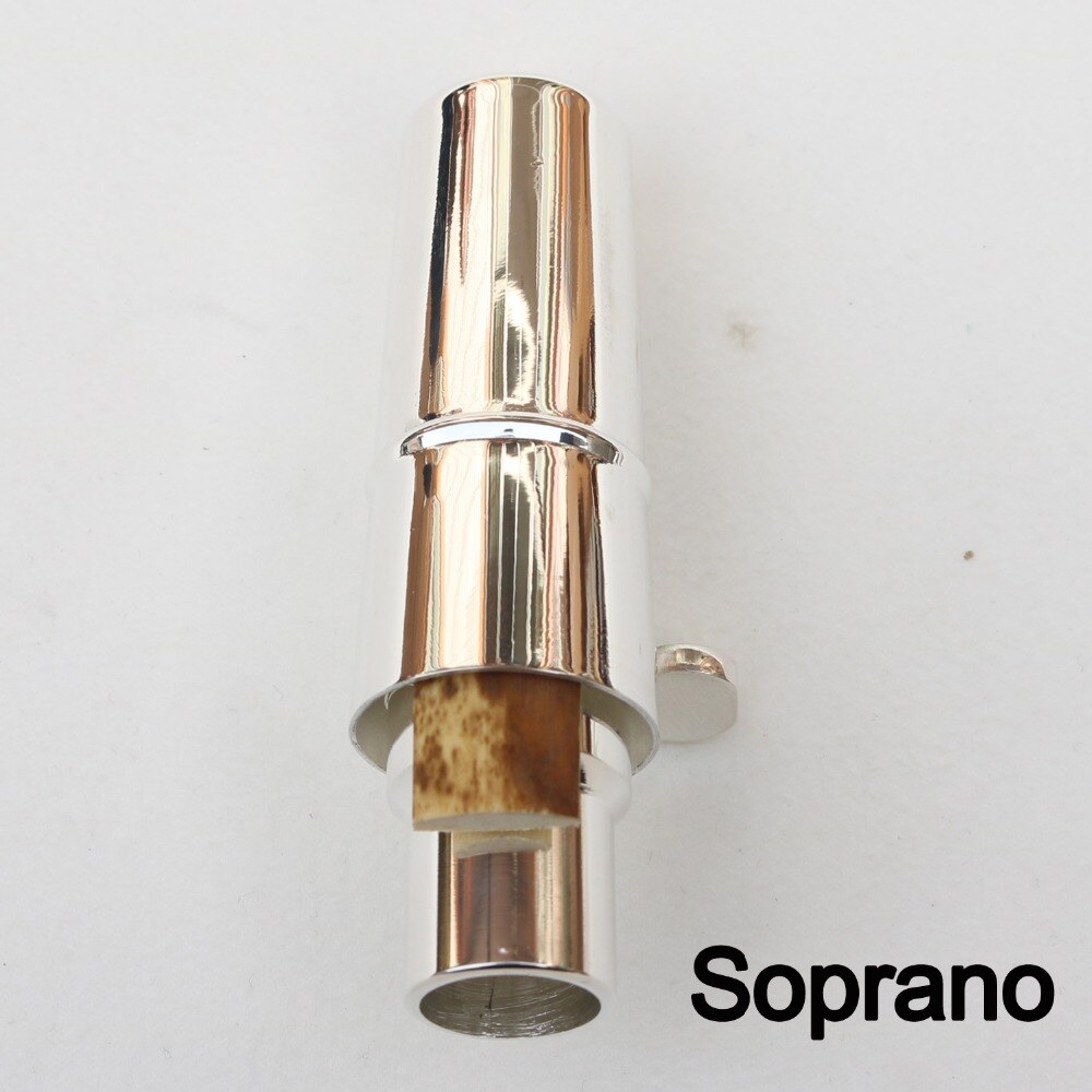 Brand Tenor Soprano Alto Saxophone Metal Mouthpiece Silver Lacquer S90 Mouthpiece Sax Mouth Pieces 5 6 7 8 9