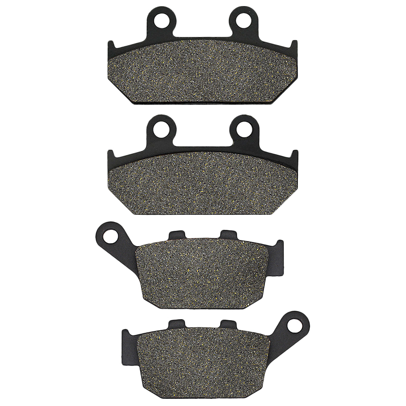 Motorfiets Voor En Achter Remblokken Voor Honda XRV650 Afrika Twin Xrv 650 1988 1989 NX500 NX650 Dominator Nx 500 650 1988-1996: Front and Rear