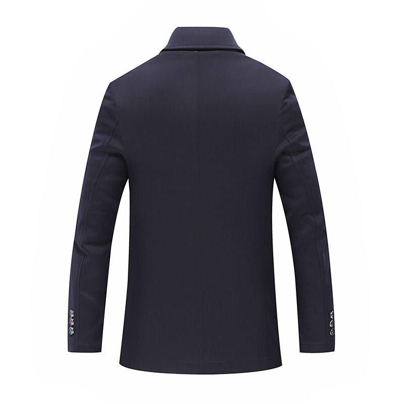 plus size 8XL 7XL 6XL Blazer Mens Casual Jacket Solid Color Cotton Men Blazer Jacket Men Classic Mens Suit Jackets Coats