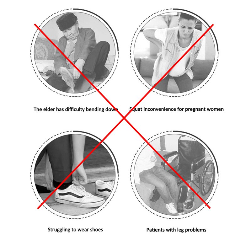 1/2Pcs Lazy Schoen Helper Unisex Steel Schoenlepel On & Off Schoen Lifting Slijtage Schoen Helper lifters Lui Schoenlepel Lifter