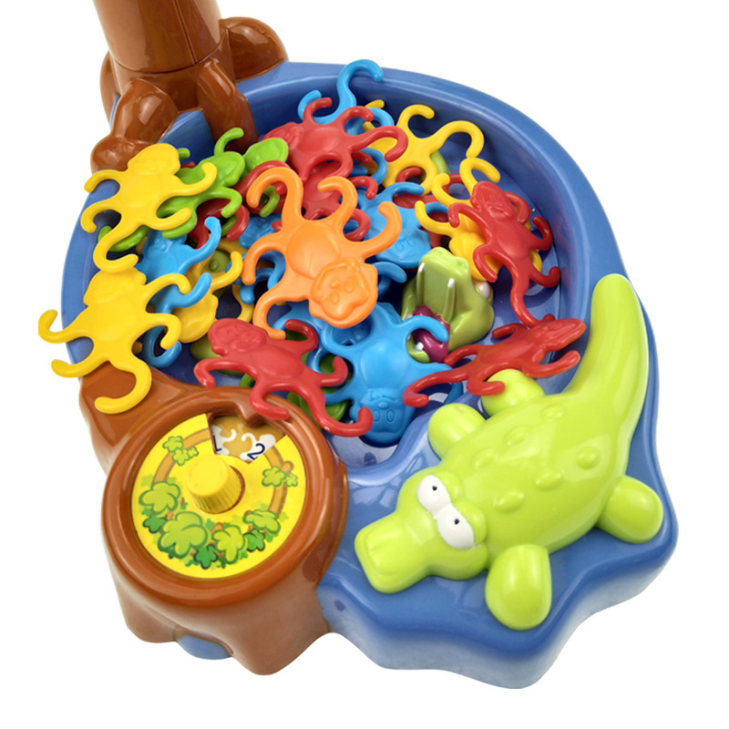 Puzzelmontage balans apenpak kinderwedstrijd
