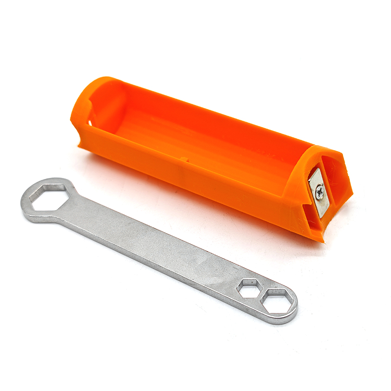 Bicycle Hidden Repair Tools Outfit For Brompton Magnet Frame Inner Storage Bag And Wrench Bicycle Mounting Repair Box: Brown