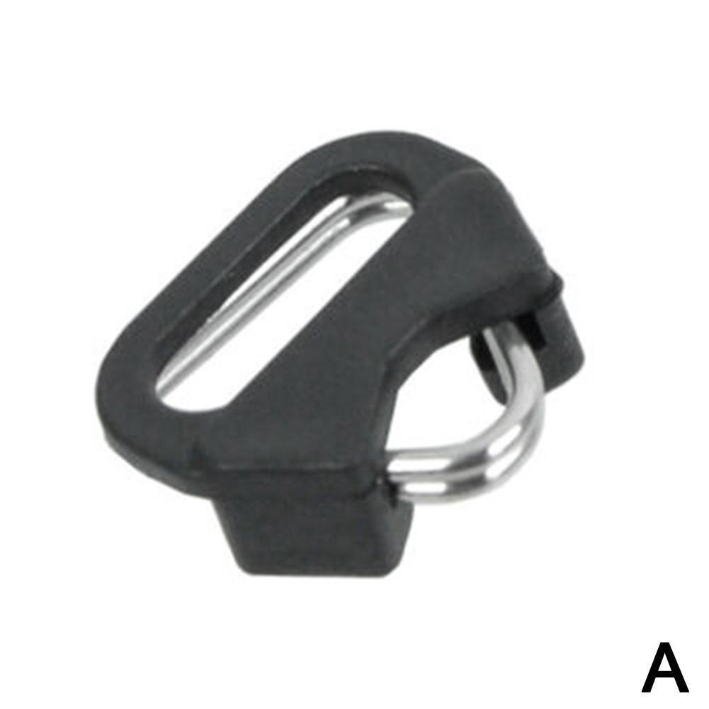 Abs plasthette kamera stropp trekant delt ringe adapter krok stropp hjelpemetall ringe med spenne enkelt konvertering micr  z7 q 0