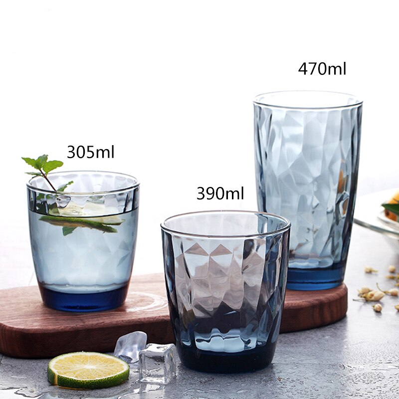 Varmebestandig blyfri krystallkopper fargerik glass whisky glass ølglass vin kopp bar hotell bryllup drikkedrakter