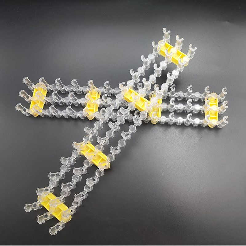 Gummi Webstuhl Band Weaver Kit für DIY längliche Strickmaschine Armbänder Weben Rahmen Bänder Haken Kunst Handwerk, Spielzeug
