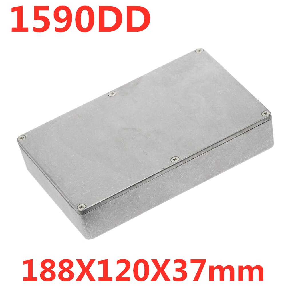 1590 Serie 1590A 1590B 1590BB 1590XX 1590DD Stijl Aluminium Case Stomp Box Effectpedaal Behuizing Gitaar Effecten Pedaal: 1590DD 188X120X37mm