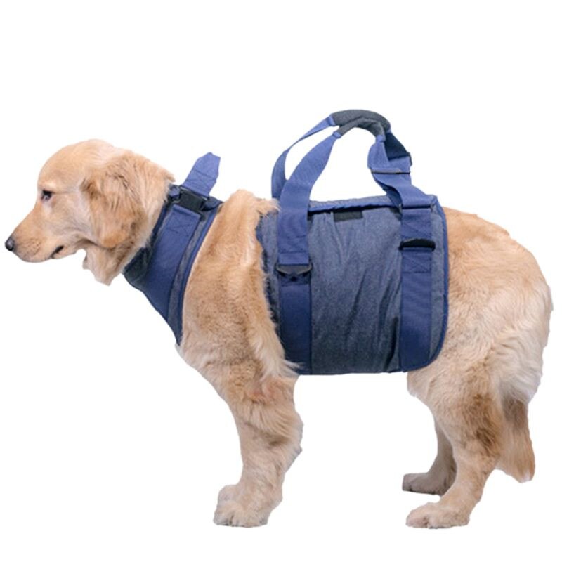 Pet Dog Lifting Harness With Handle Front Rear Set Heavy Duty Dog Vest Harness Assist For Walking Auxiliary Training Senior Dogs