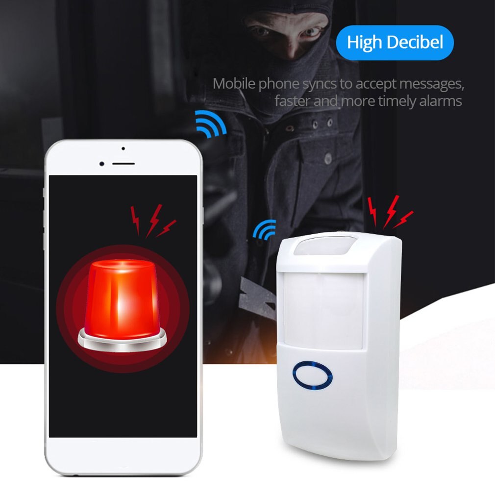 Sonoff Pir2 Rf Pir Motion Sensor Detector 433Mhz Wifi Wireless Remote Alarm Security System Anti-Theft Sensor