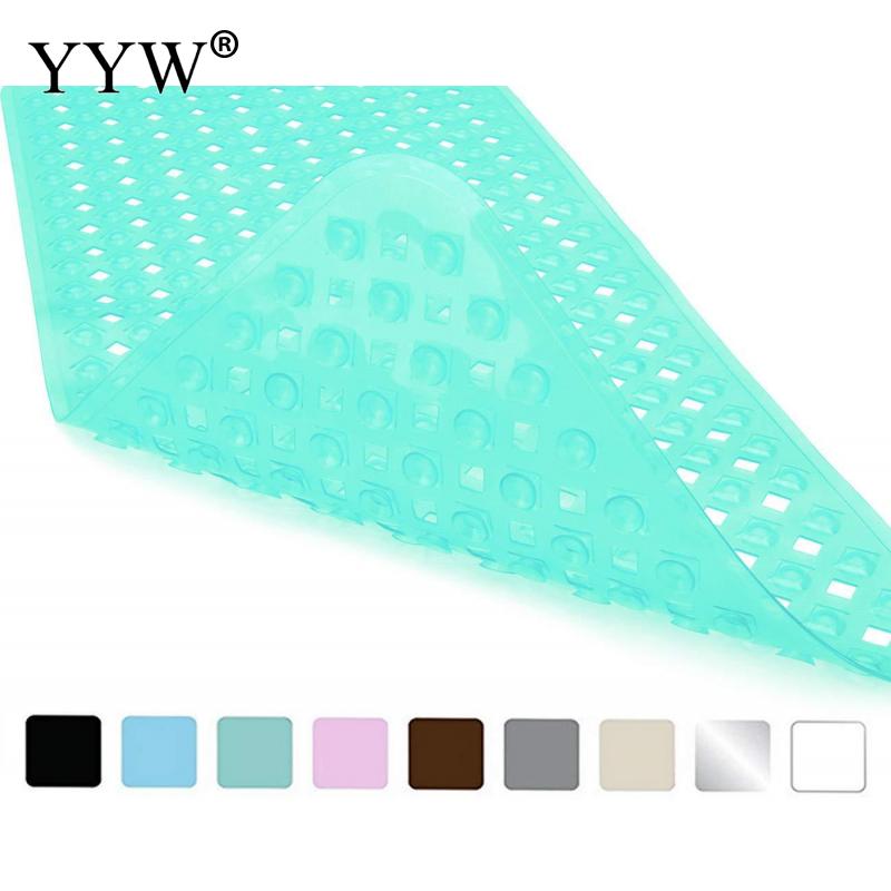 Rechthoekige 40 x 70cm pvc badmat antislip badkamer massage badmat zuignap antislip badmat antislip badmatten: Groente / 8840cm