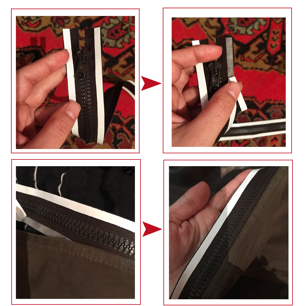 Strumento di posizionamento temporaneo del nastro adesivo solubile in acqua da 20 m per trapuntatura cucito etichetta di stoffa nastro biadesivo strumento di fissaggio fai da te