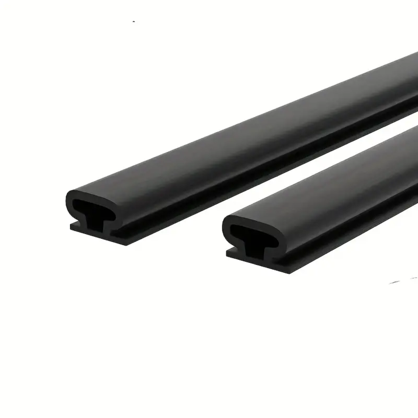 1 Stuk Weer Strippen Deur Afdichting, Raam En Deur Afdichting Strip, Geluidsisolatie Zelfklevende Rug D-Vorm Deur Weerstrip: Black