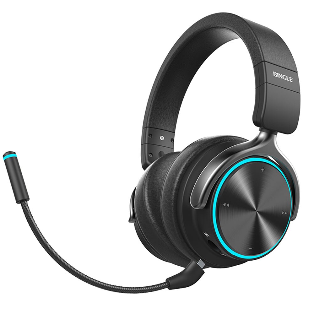 Q3 draadloze hoofdtelefoons met over-ear noise cancelling microfoon, stereo draadloze bluetooth hoofdtelefoon met microfoon: Default Title