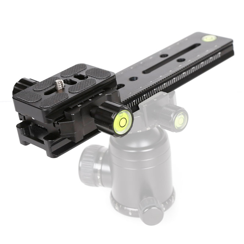 LCB-18B Track Dolly Slider Focusing Rail Slider QR Plate of Arca Swiss Specification For DSLR Camera