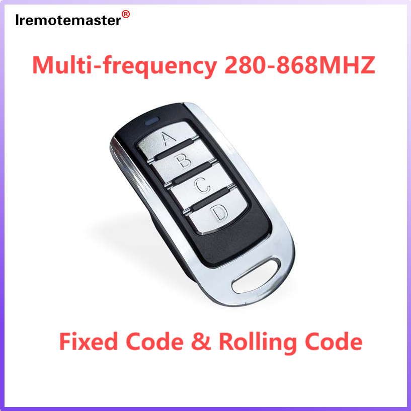 Clone de télécommande de porte de garage, code des partenaires roulants, duplicateur multifréquence, émetteur et ouvre-porte, 287-868MHz: YELLOW
