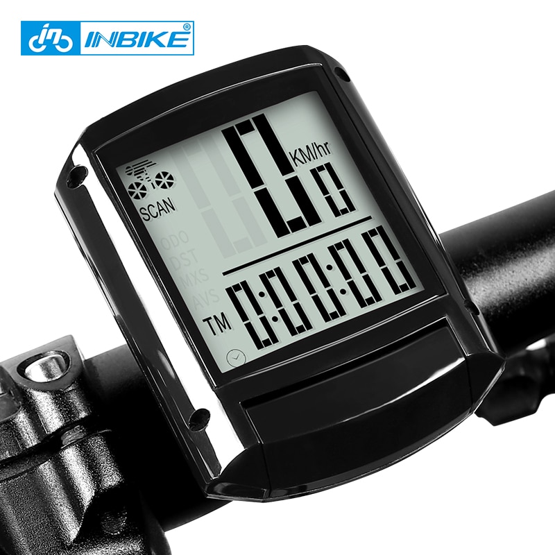INBIKE Bicycle Computer Multifunction Cycling Odometer Wireless and Wired Stopwatch Waterproof MTB Bike Computer CX408