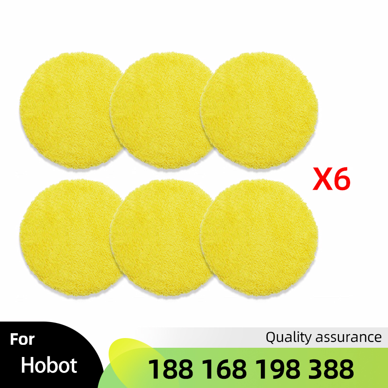Toallitas limpiadoras de ventanas para hobot, paño de limpieza PhoReal para limpieza de ventanas, robot, mopa, accesorios de trapo, 188, 168, 198, 388: plum