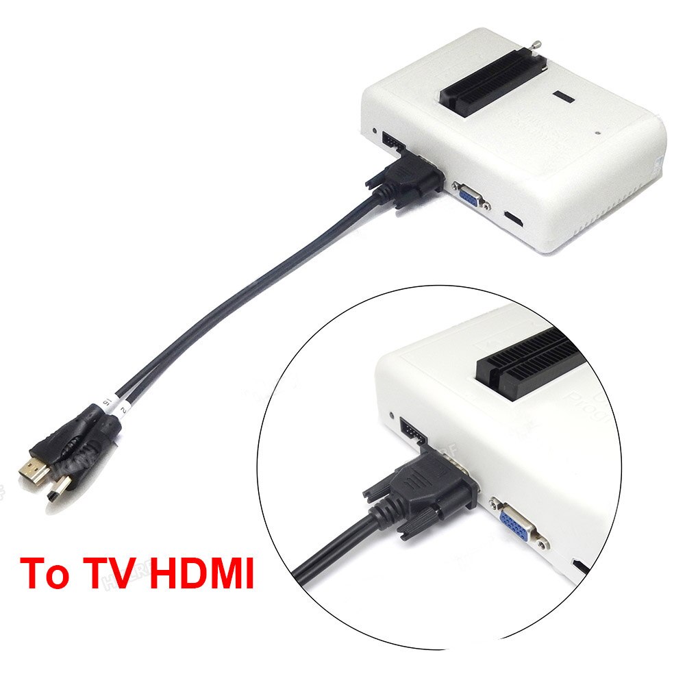 VGA to HDMI line/Cable For RT809H RT809F Solve the Problem of Printing and Brushing in HDMI Port