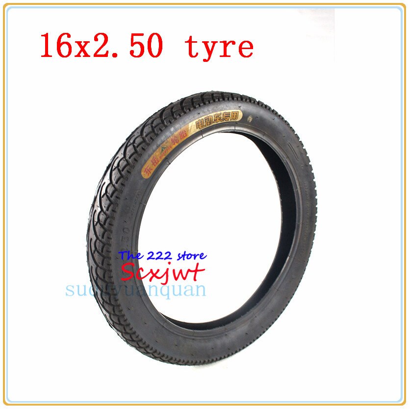 16x2.50 tire inner tube fit Electric Bikes Kids Bikes, Small BMX and Scooters 16 inches 16x2.5 outer tyre inner tyre