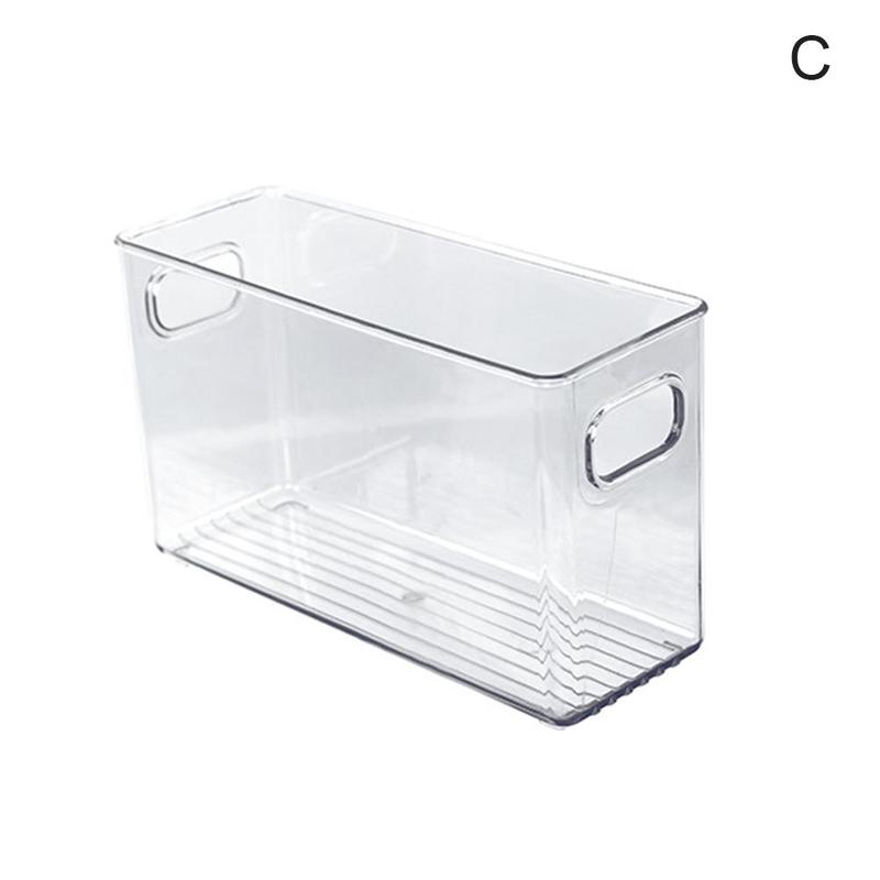 Refrigerator Food Storage Container Fridge Drawer Shelf Box Clear Pantry Fresh Kitchen Organizer Freezers Box Case Accessories: about 26x 9.7x15.3cm