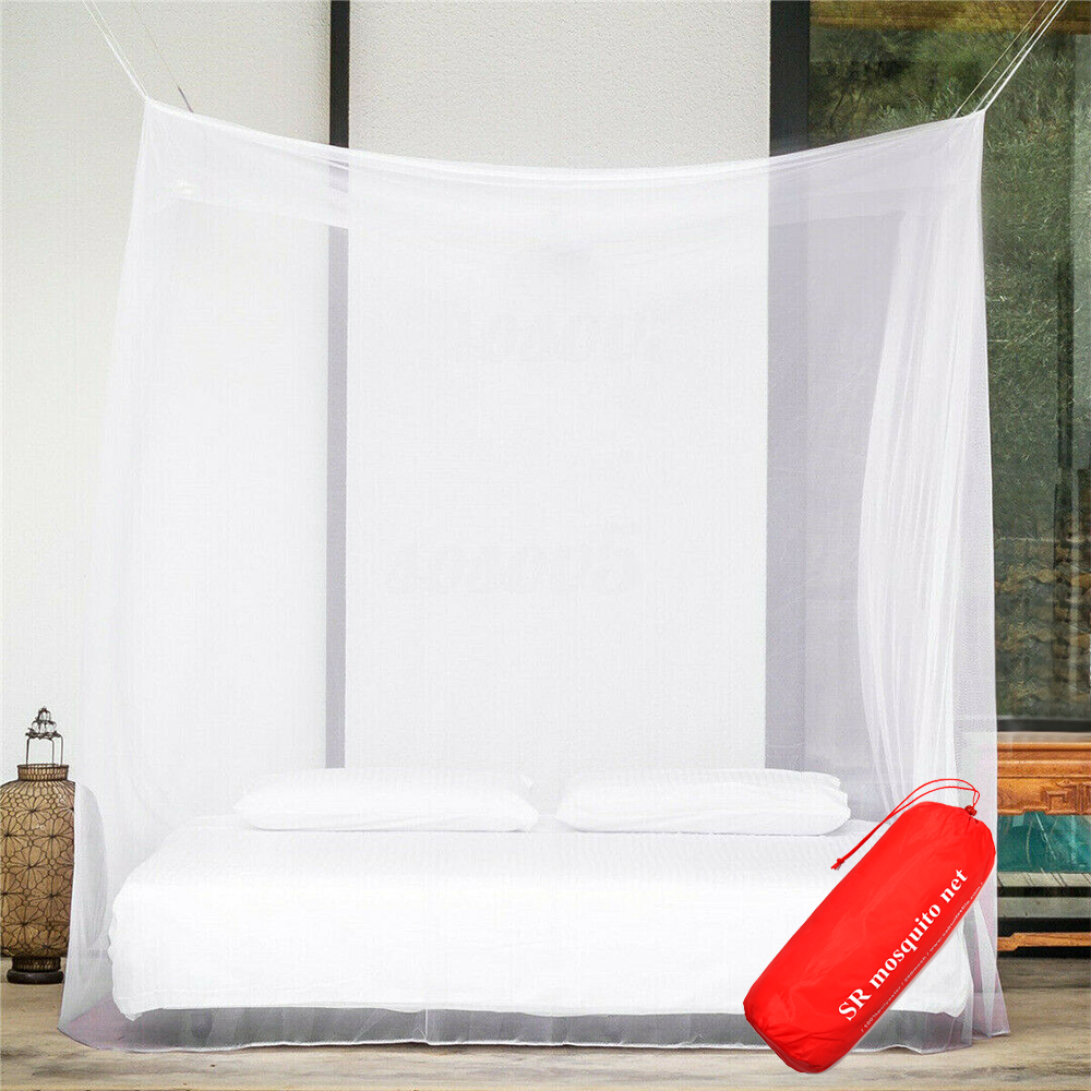 200*200*180cm Insect Tent Portable Square Large White Camping Mosquito Fly Net Indoor Outdoor Netting Storage Bag Insect Tent
