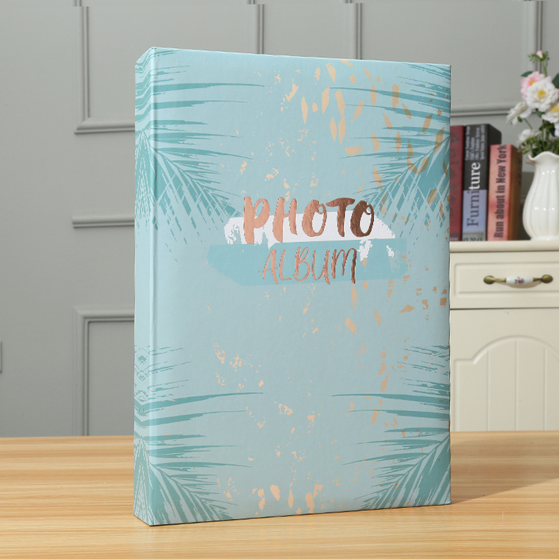 300 bolsillos, cubiertas de papel de 6 pulgadas, marco de almacenamiento de fotos para álbum de fotos, para niños, álbum de recortes, estuche para fotos: Verde
