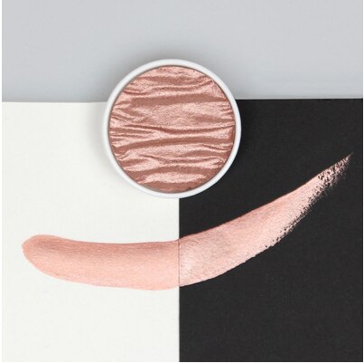 Finetec-pigmento de acuarela sólido nacarado, Coliro, metalizado, recarga de una sola pieza, pintura DIY, acuarela decorativa: M012