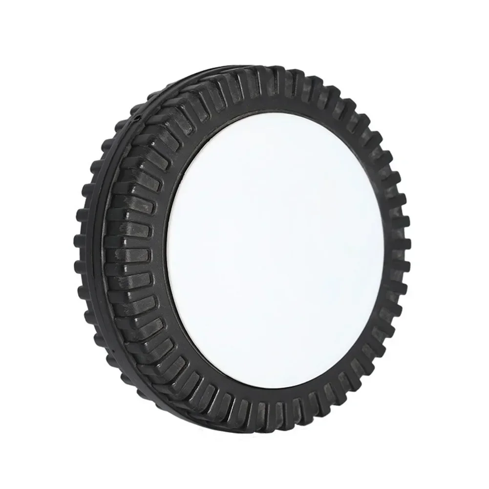 2pcs BBQ Grill Wheels 6" Oven Accessories 6 Inch Blow Molded Wheel Replacement Barbecue 8-10mm Hole Backyard Garden Tool Parts