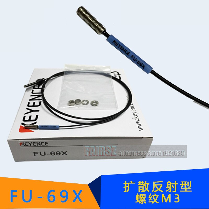 Originele KEYENCE FU-69X Optische vezel sensor 2 stks/partij