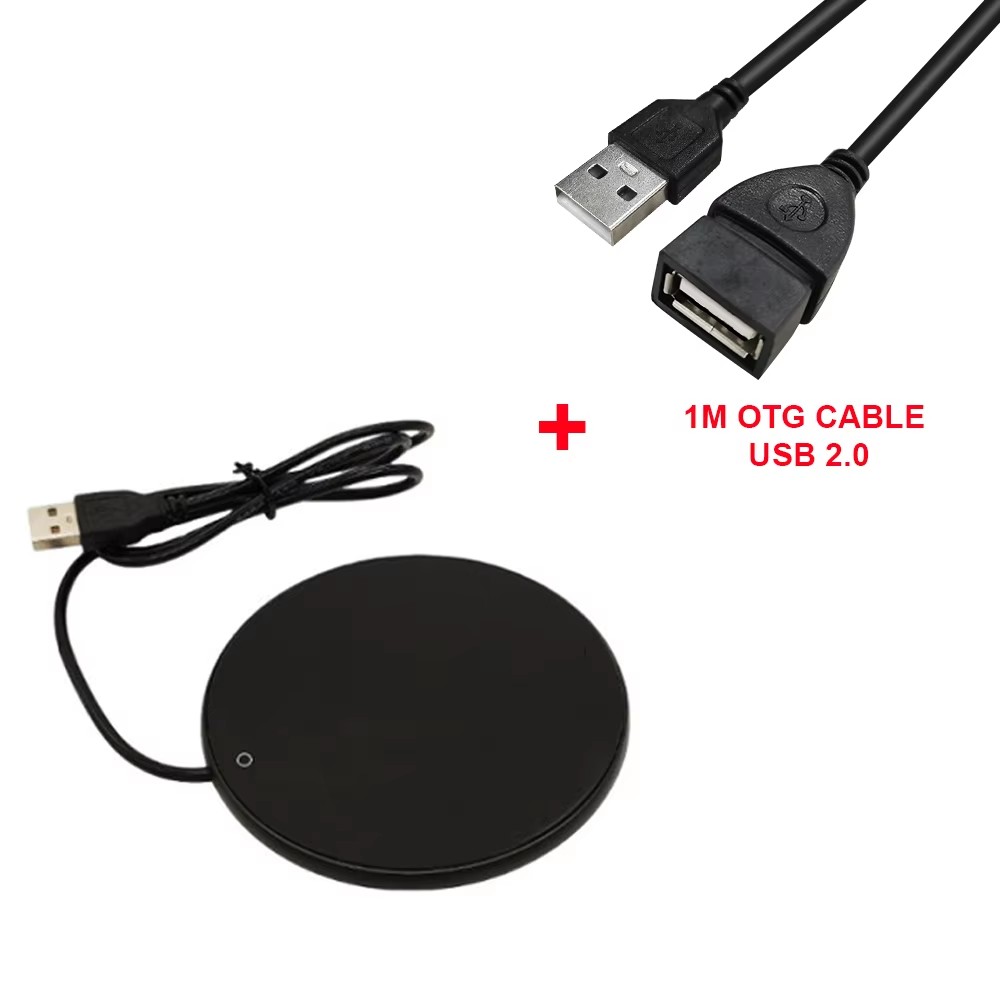 Calentador de tazas USB, calentador de tazas de café, taza de té de la leche eléctrica, posavasos calefactor, calentador de tazas para el hogar y la Oficina, calentador de tazas de escritorio USB: BLANCO