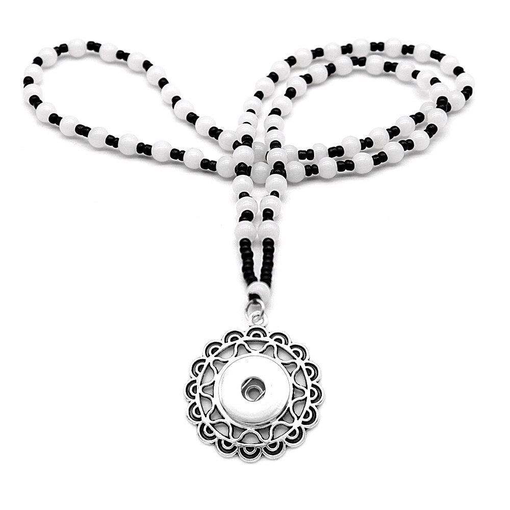 Cross 18mm 20mm snap button necklace diy jewelry  mf3002: G