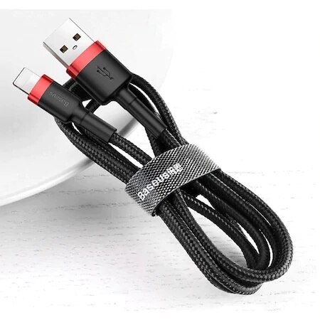 Baseus Lightning 2.4A Usb Touw Fast Charger Kabel