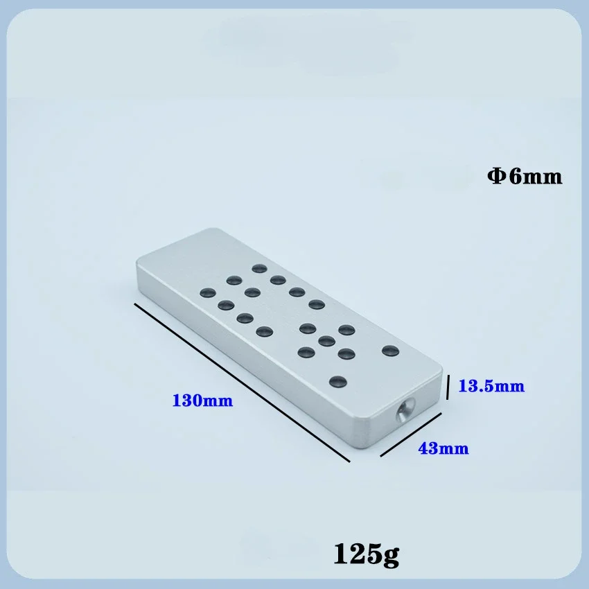 Aluminum Alloy Universal Learning Infrared Remote Control for DAC Amplifier CD DVD TV Set-top Box