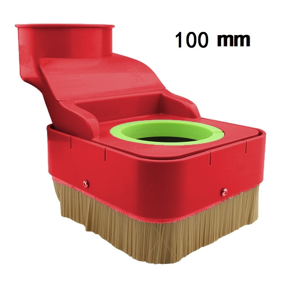 CNC Router Dust Shoe Nut For 75/80/85/90/100mm Spindle Engraving Milling Machine Brush Woodworking CNC Dust Cover