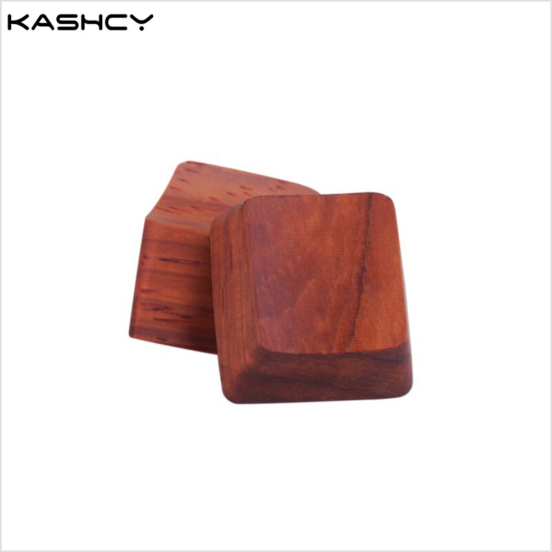 Kashcy wood keycap for mechanical keyboard rosewood solid wooden keycaps spacebar Esc Cherry mx OEM