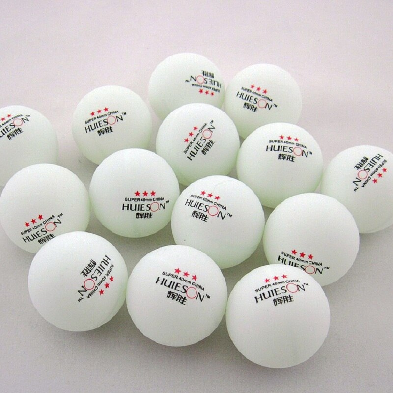 Pelotas de tenis de mesa para Amateur, Pelotas de Ping Pong de nivel de 3 estrellas, 25, 50 y 100 Uds., 40mm, 2,8g, color blanco y naranja, entrenamiento avanzado