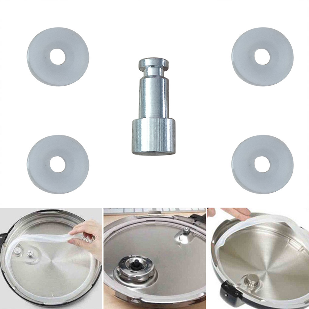 2 # Snelkookpan Universele Vervanging Floater En Sealer Voor Snelkookpannen Voor Keuken 1 Float 4 Pakkingringetjes Keuken