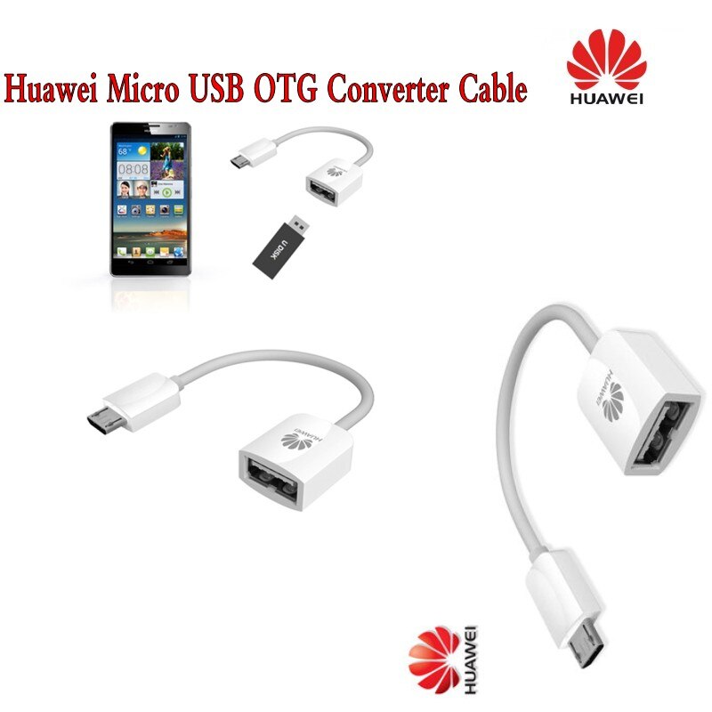 Originele HUAWEI Micro USB Naar USB OTG Kabel adapter