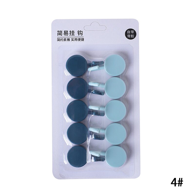 10 kpl vapaasti lävistettävä ovi ilman jälkinaulaa pieni koukku vaatekoukku seinäkoukku seinäkoukut koristeellinen avaimenperä seinälle: D